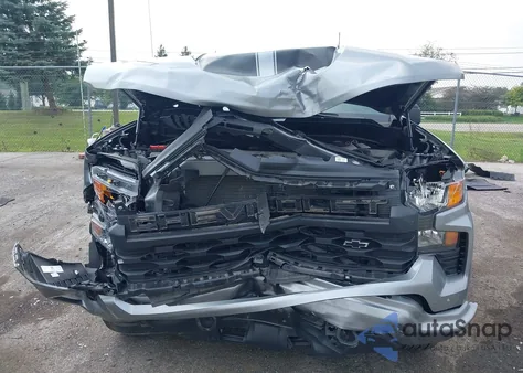 2023 Chevrolet Silverado 4Wd Double Cab Standard Bed Custom from USA, damaged, VIN 1GCRDBEK9PZ251817